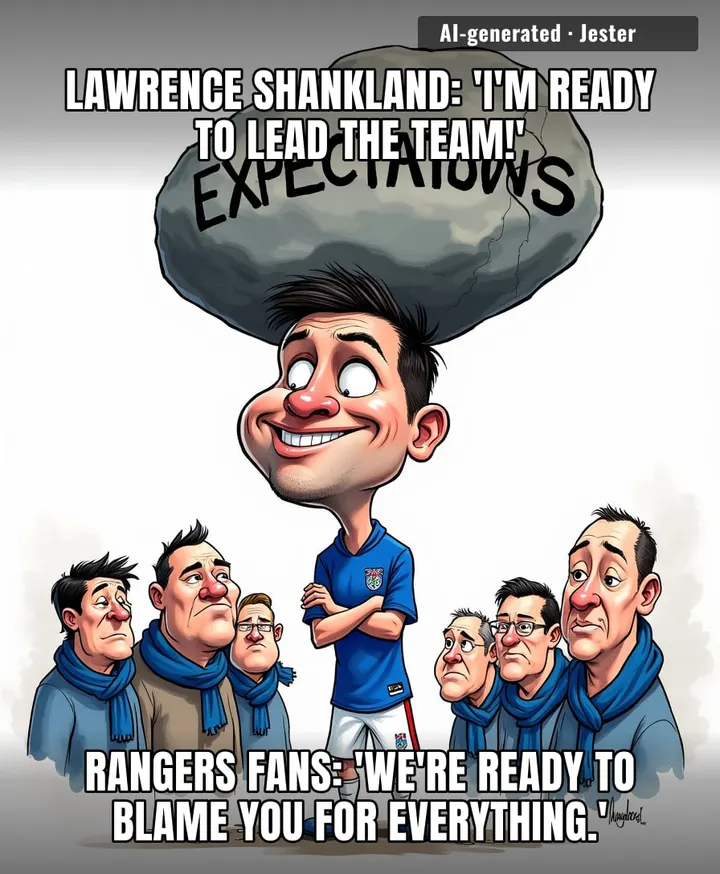 Being named Rangers captain is like being handed the keys to a car that's already speeding downhill with no brakes.