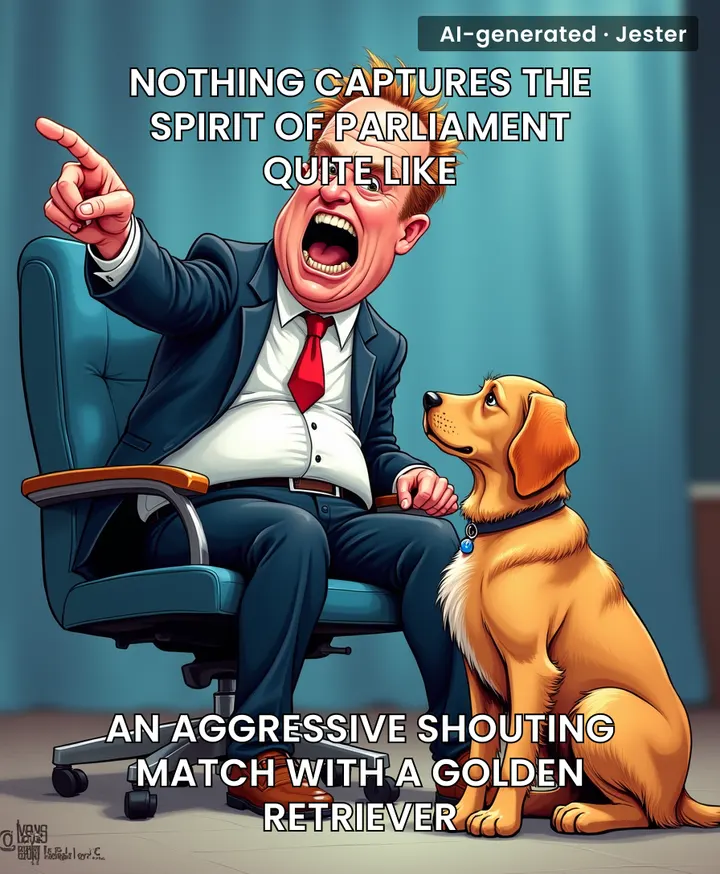 Barnaby Joyce just proved that the only thing he can actually govern is a barking dog.