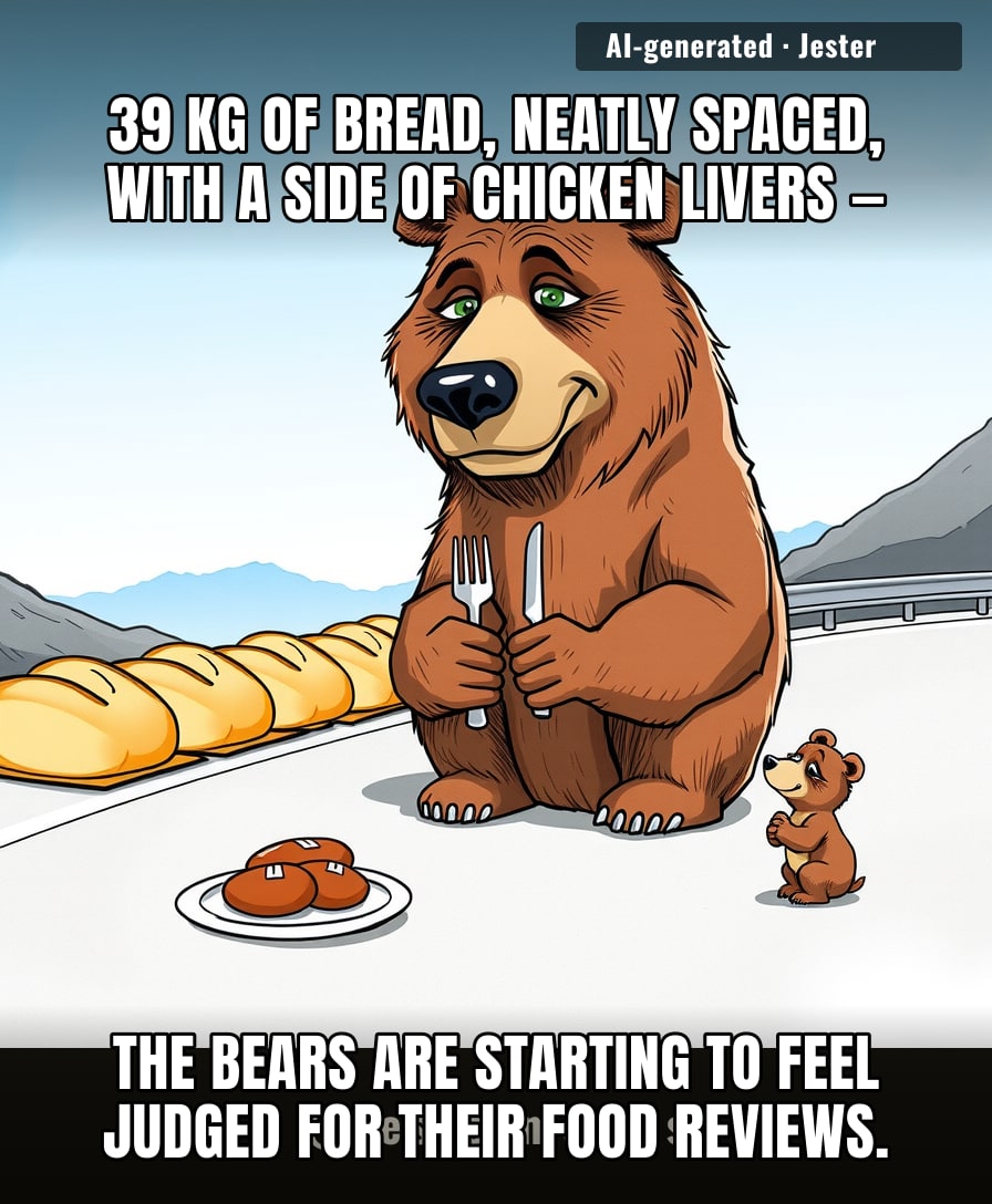 Somewhere in Japan, a bear is leaving a one-star Yelp review for a bakery that's already closed.