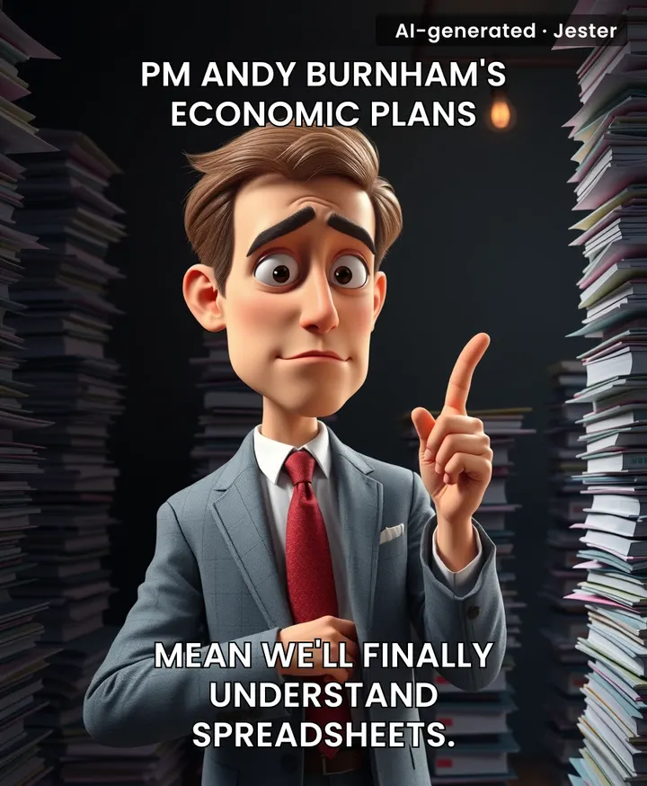 Finally, a politician who understands the true meaning of 'painfully complex spreadsheets'.