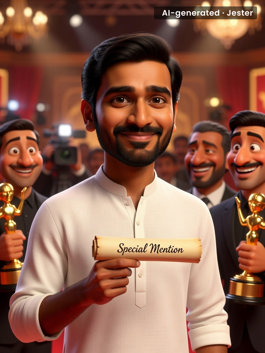 Dhanush wins a 'Special Mention' – the cinematic equivalent of a participation trophy that actually means something.
