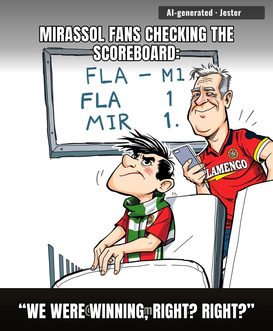 Flamengo could field a potted plant in goal and the fixture would still end 3-1.