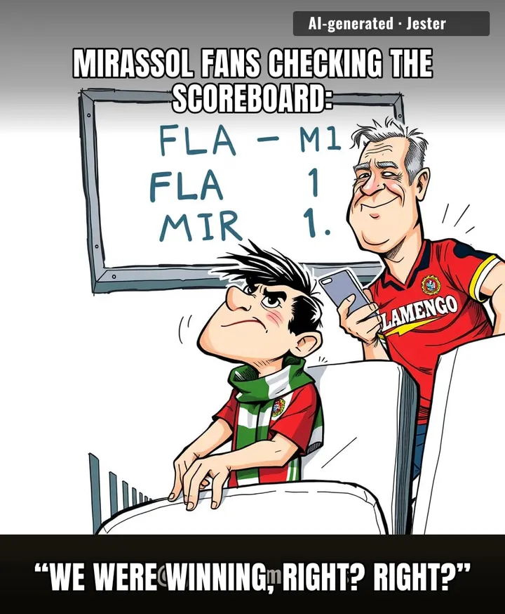 Flamengo could field a potted plant in goal and the fixture would still end 3-1.