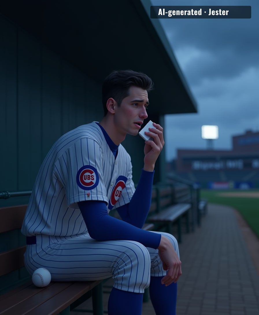 A routine moment at the ballpark turned into a serious injury that now leaves a star player's season in doubt.