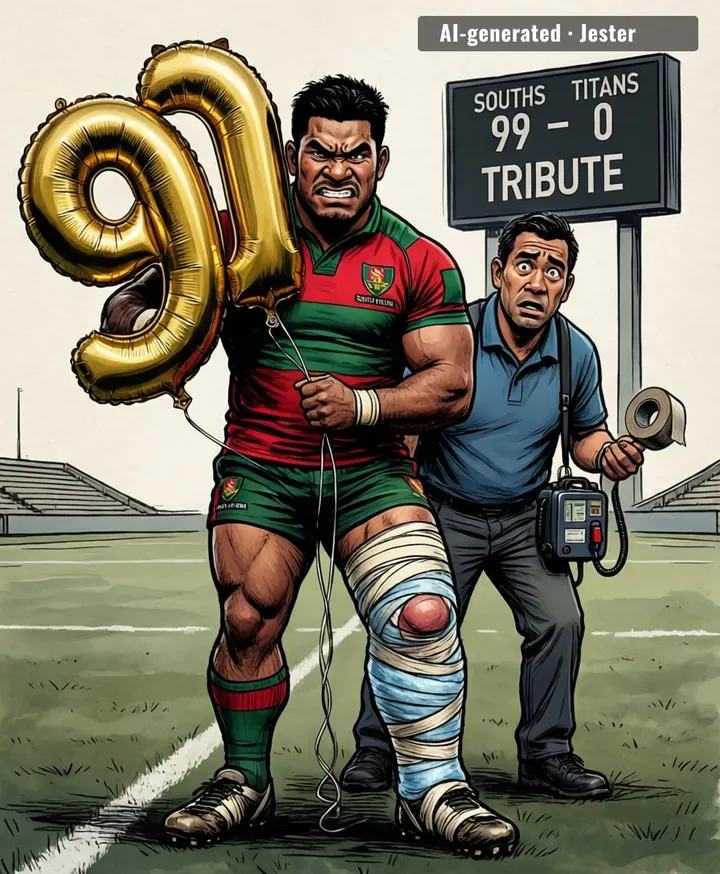 At 99 games, the tribute should've been a statue of his hamstring — that's the part that's actually retiring.