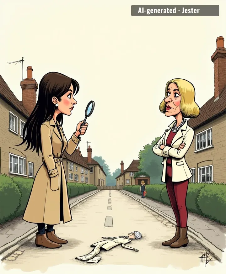 Netflix's British thriller: everyone's a suspect, nobody's got a phone signal.