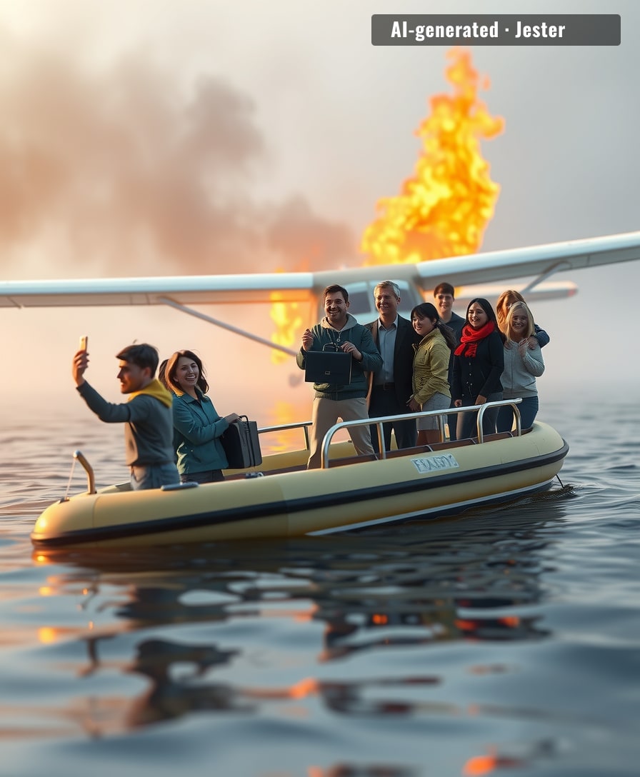 The universe finally decided to give us a win in 2024 — a plane crash with zero fatalities.