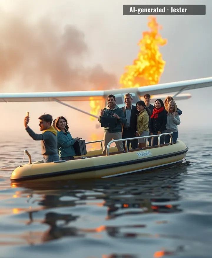 The universe finally decided to give us a win in 2024 — a plane crash with zero fatalities.