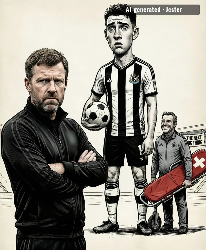 Newcastle fans: "Who?" — their medical team: "Why do we even bother?"