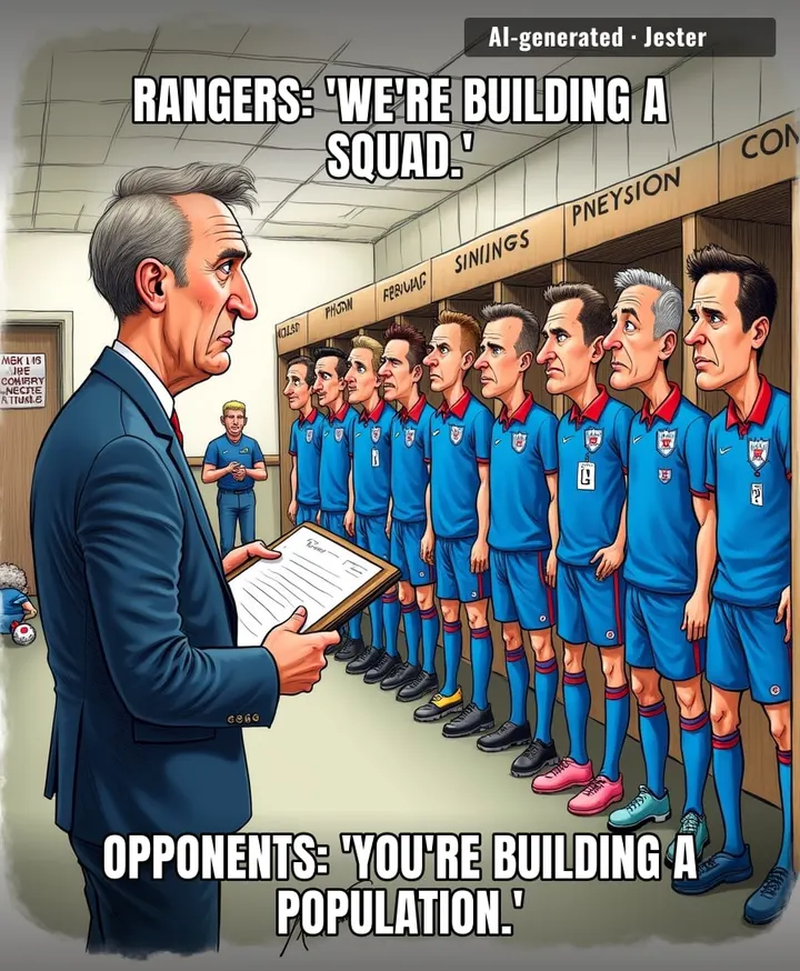 Rangers signed their eighth player this summer, and the physio just filed a missing person report for the starting XI.