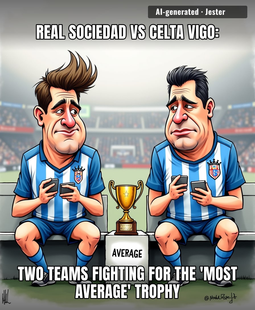 When the biggest rivalry in Spanish football is between two teams who both think the other one is more mid.