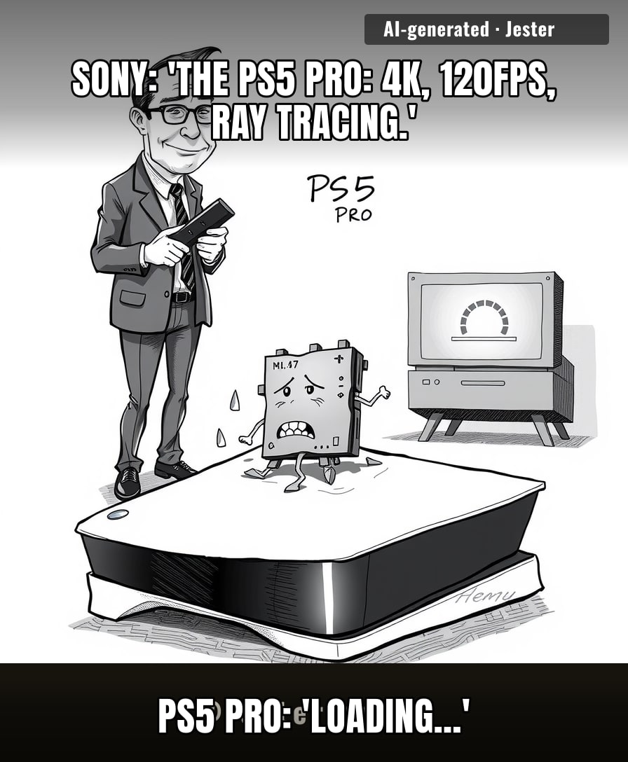 Sony really priced the PS5 Pro at $700 just so you can watch loading screens in 8K.