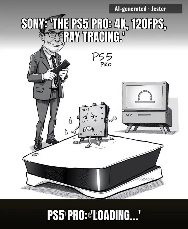 Sony really priced the PS5 Pro at $700 just so you can watch loading screens in 8K.