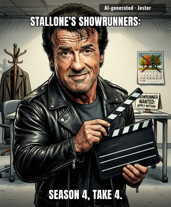 At this rate, the Tulsa King showrunner chair will outlive the actual King.