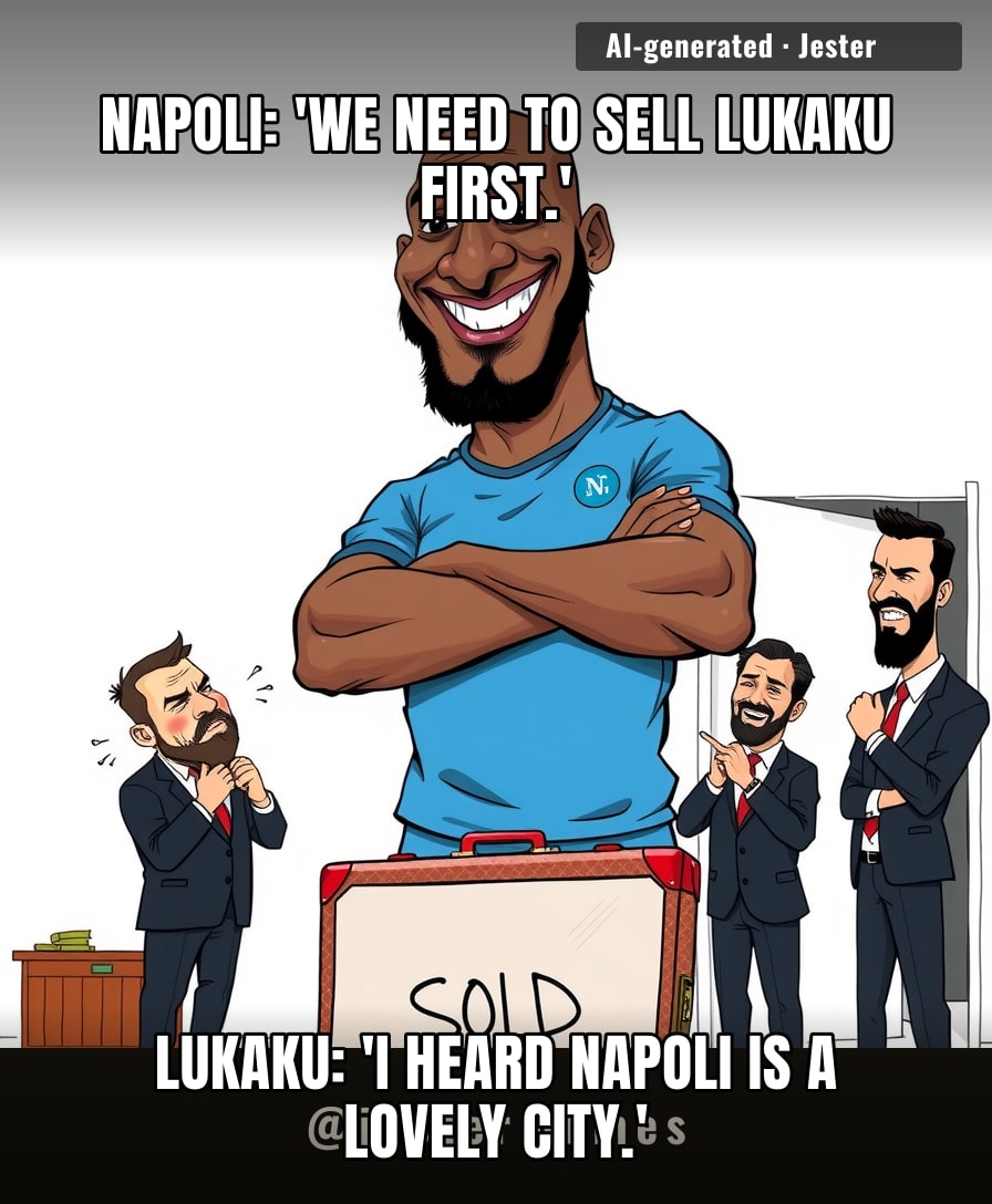 Napoli's transfer strategy is just a game of musical chairs where the music stops and Lukaku is the only one still standing.