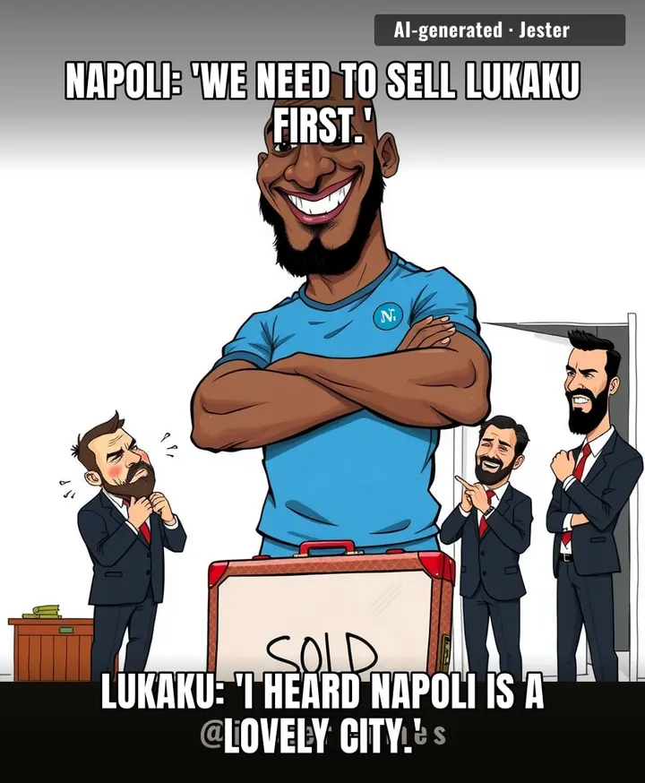 Napoli's transfer strategy is just a game of musical chairs where the music stops and Lukaku is the only one still standing.