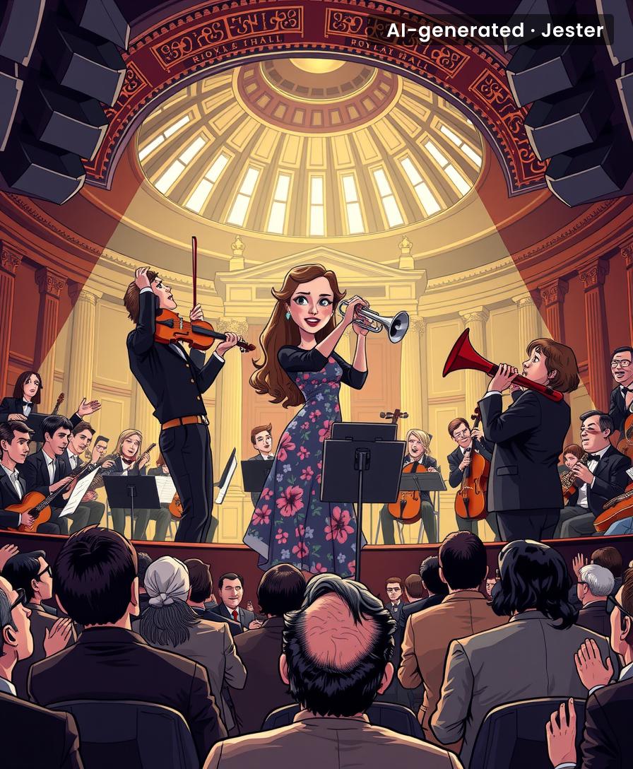 The Portsmouth Sinfonia proved that if you market incompetence as avant-garde, people will pay to see the trainwreck.