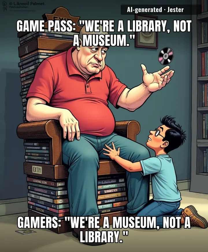 Game Pass giveth and Game Pass taketh away, mostly taketh, like my landlord with the security deposit.