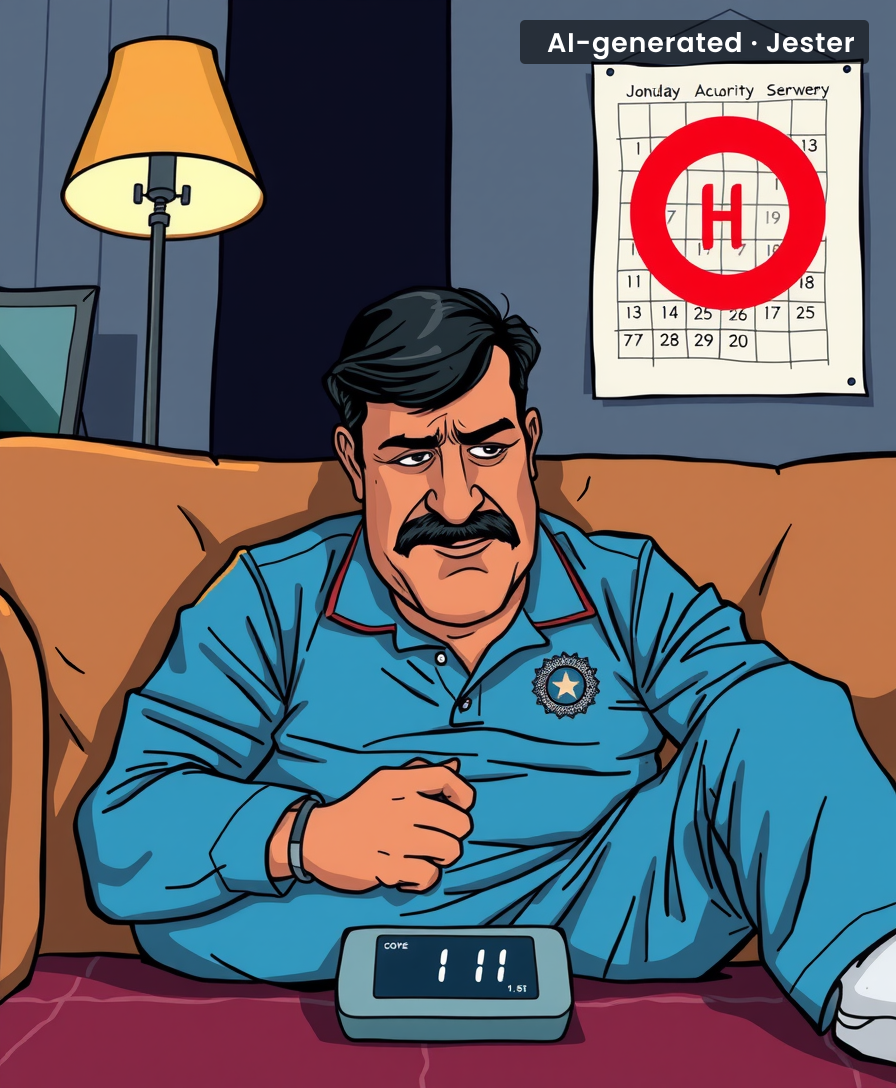The only thing lighter than Rohit Sharma right now is the hope he'll win the 2027 World Cup.