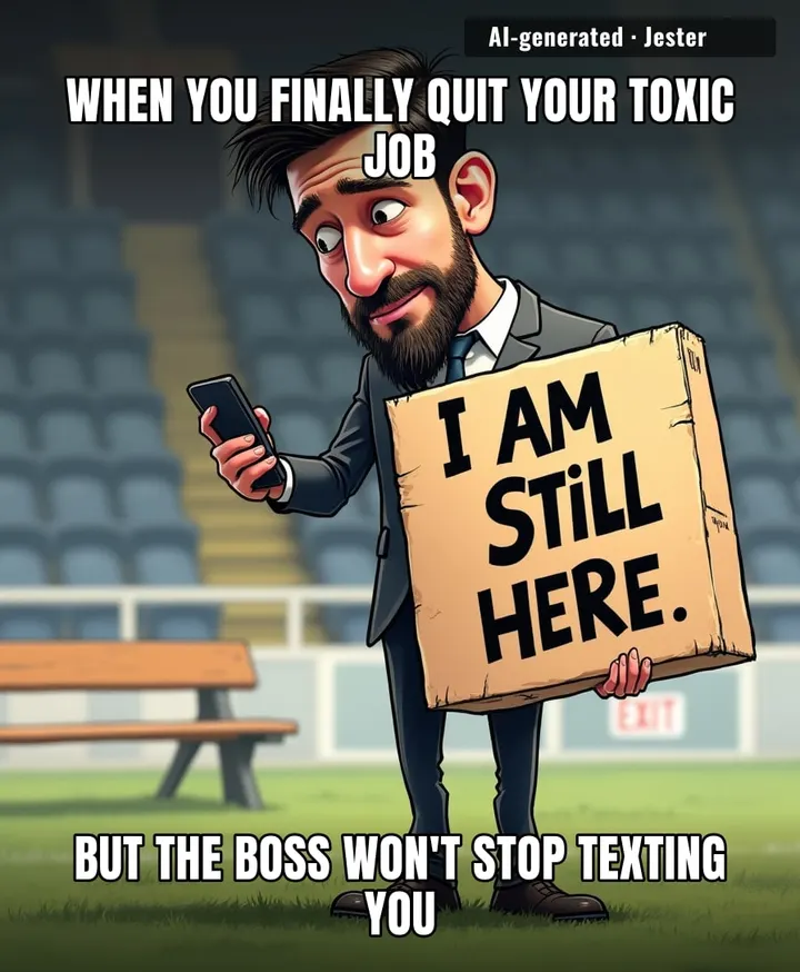 Jason Tindall is the professional equivalent of that one guy who keeps trying to make eye contact at the office party after he's already been fired.