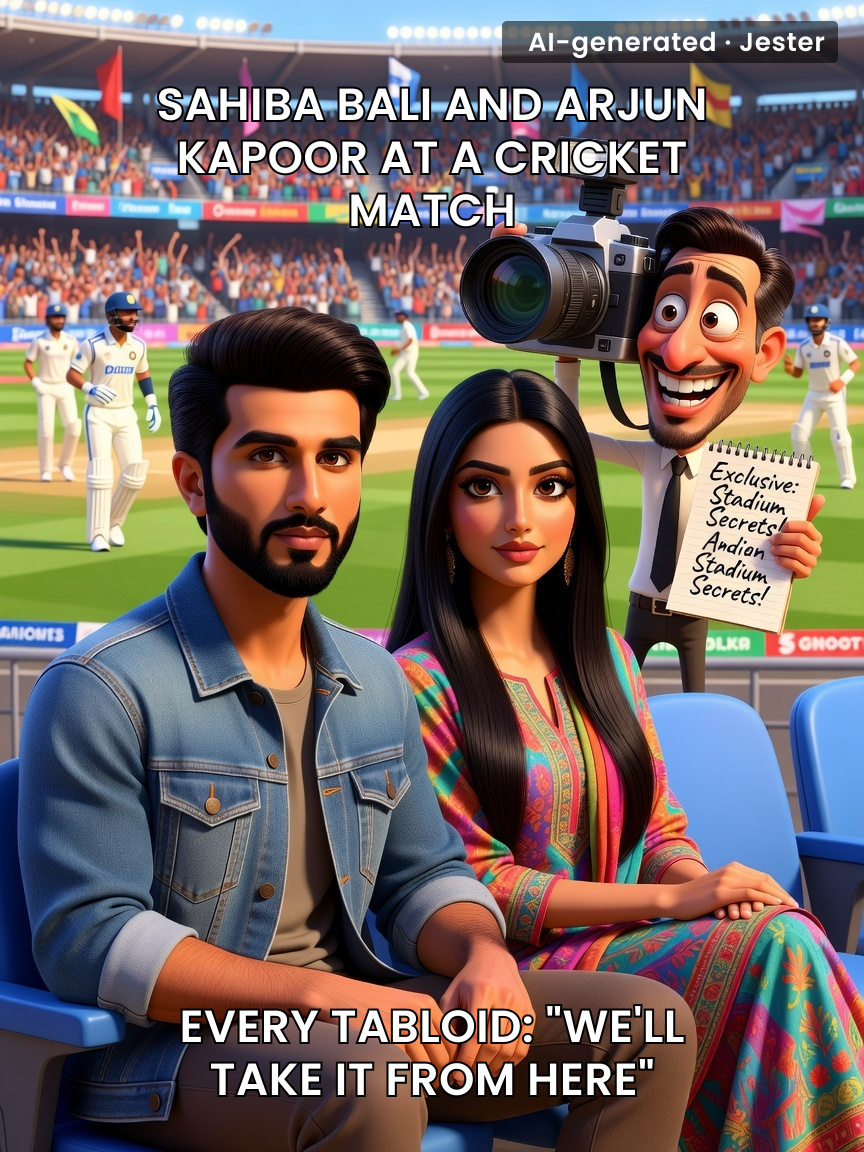 Sahiba Bali: 'Just watching cricket.' Internet: 'Wedding confirmed.'