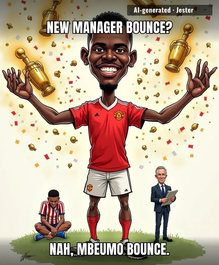 Bryan Mbeumo out here turning the Snapdragon Cup into his personal highlight reel while Man Utd fans pretend this means they're winning the league.