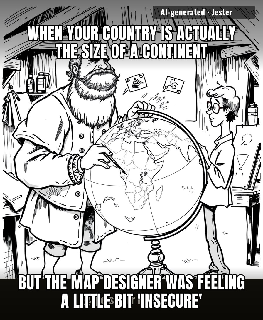 We really spent four centuries trusting a map made by a guy who thought Greenland was bigger than Africa because he didn't want to get lost on his way to a spice market.