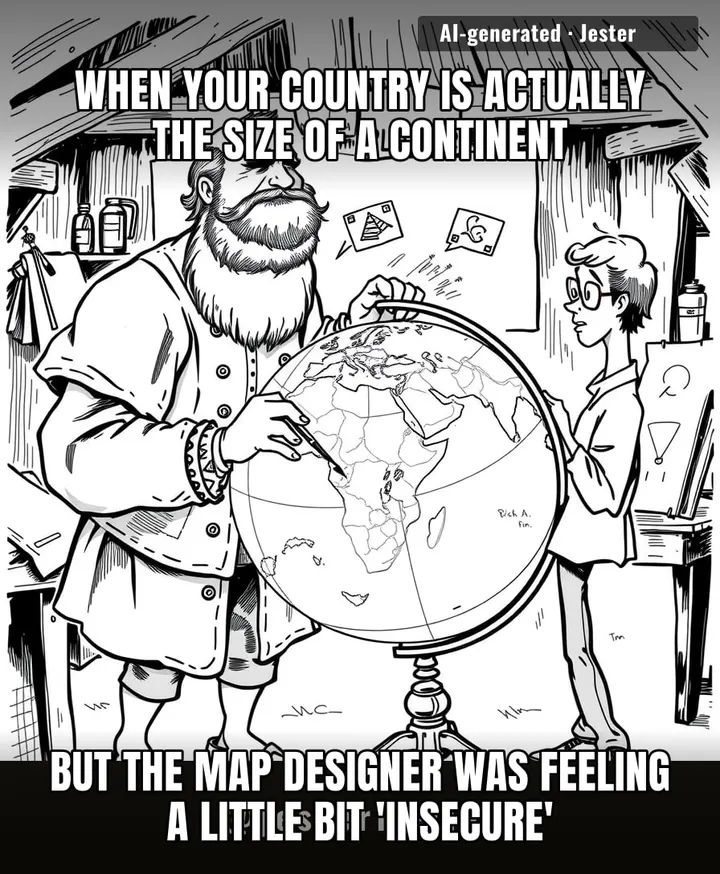 We really spent four centuries trusting a map made by a guy who thought Greenland was bigger than Africa because he didn't want to get lost on his way to a spice market.