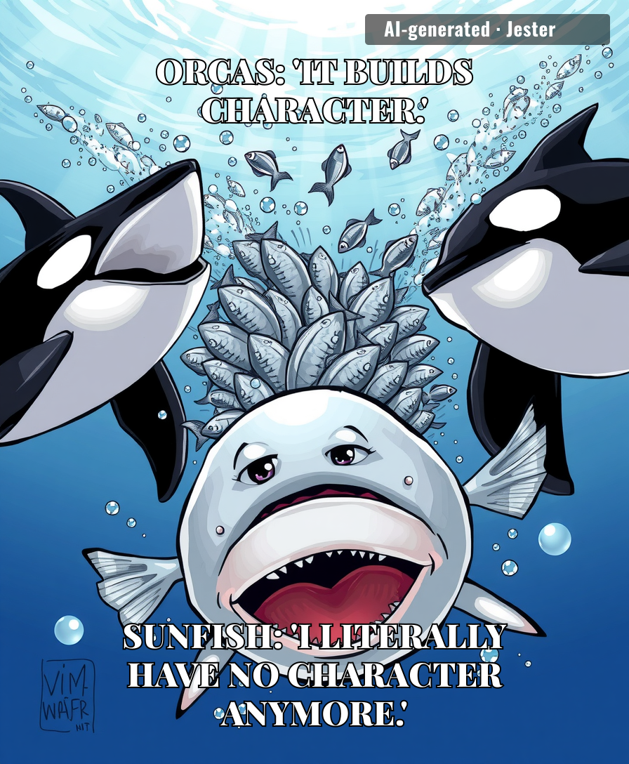 Orcas have discovered the ocean's version of bubble wrap, and honestly, same.