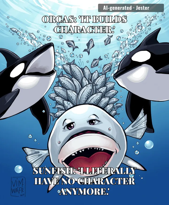 Orcas have discovered the ocean's version of bubble wrap, and honestly, same.