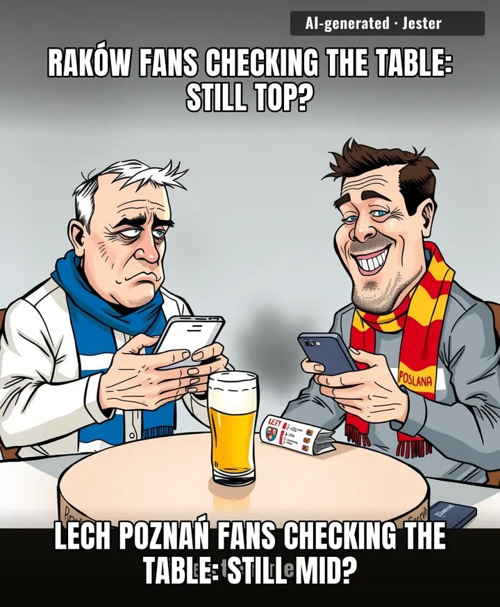 Lech Poznań and Raków face off in the Ekstraklasa.