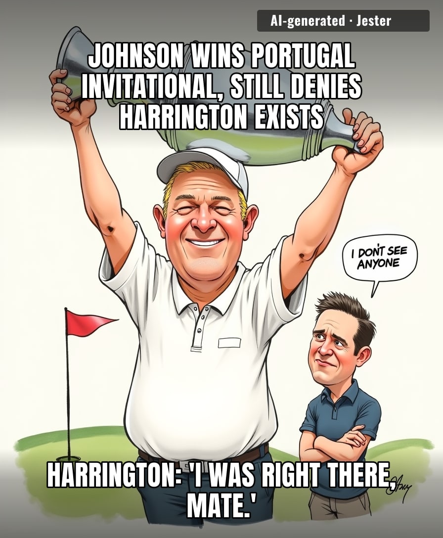 Johnson's trophy cabinet is just a mirror so he can keep ignoring everyone around him.