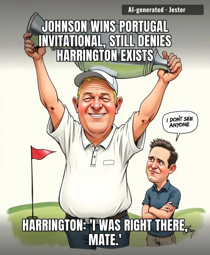 Johnson's trophy cabinet is just a mirror so he can keep ignoring everyone around him.