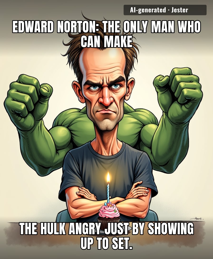 Edward Norton is the only actor who can get recast from a franchise and still end up more famous than the movie.