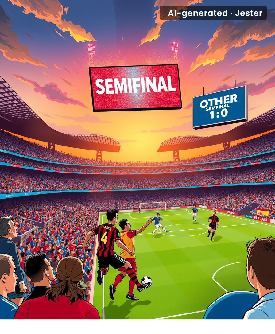 Nobody told the other two teams that this was the real final, so they might actually show up.