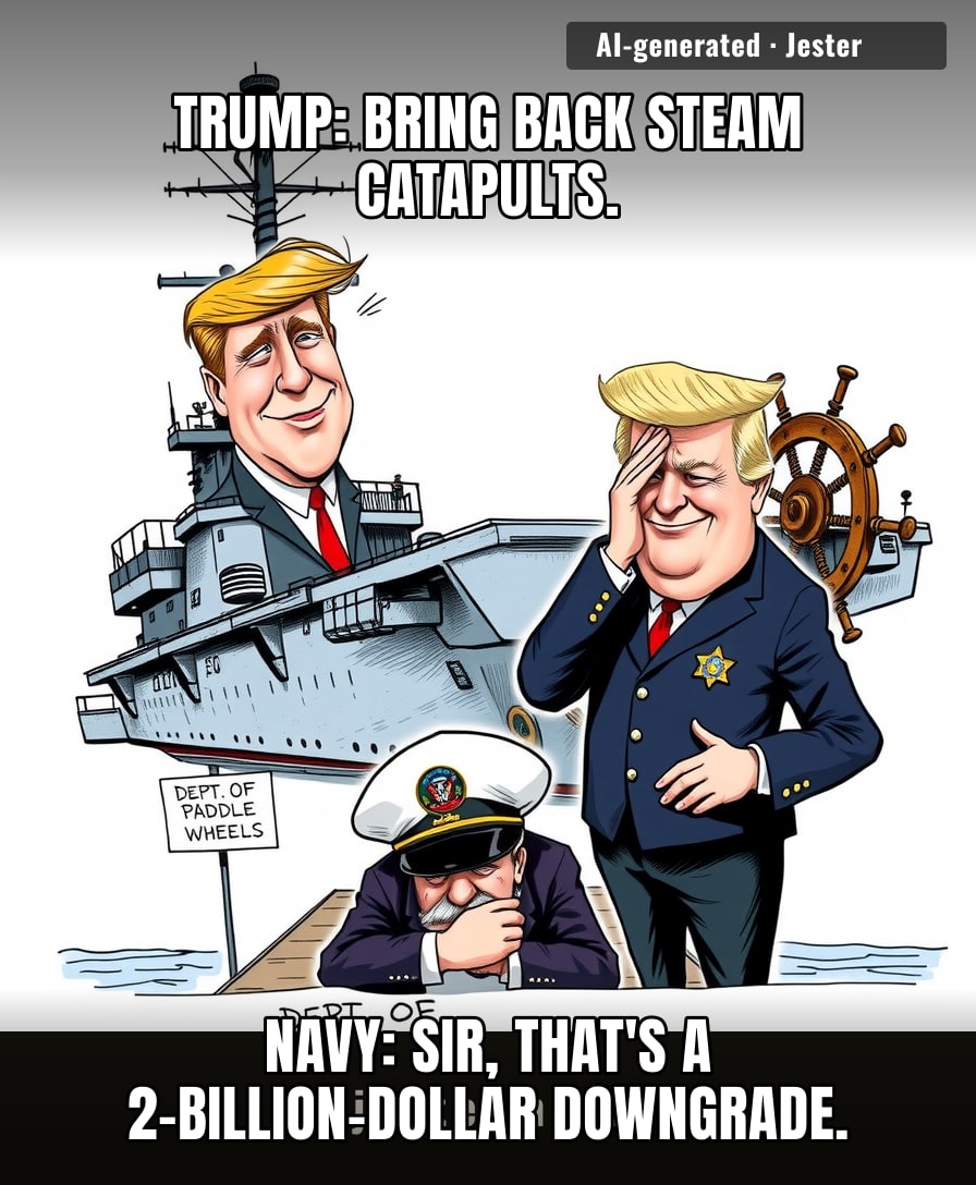 The Navy is one retrofit away from commissioning the USS Ford as a museum piece.