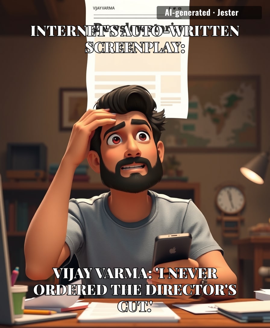 The only thing more fictional than a fake Vijay Varma post is the idea that anyone reads Instagram Stories that carefully.