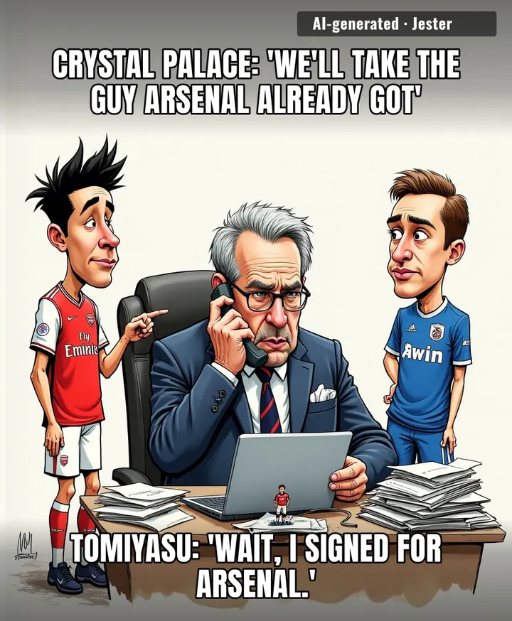Palace's transfer strategy is just refreshing Arsenal's shopping cart and hoping something's still in stock.