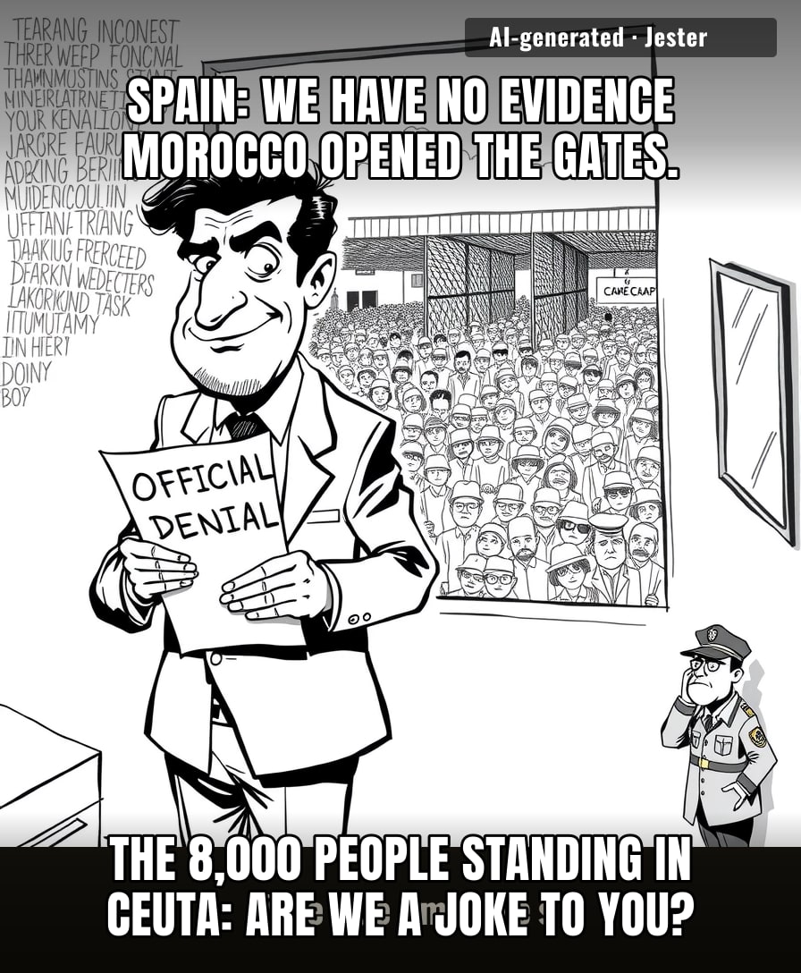 It’s impressive how Spanish politicians can stare at a stampede and decide it’s a clerical error.