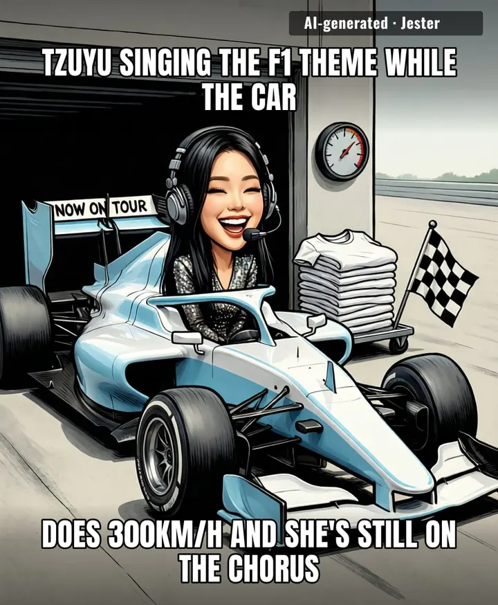 a theme song for a race that happens two years from now.