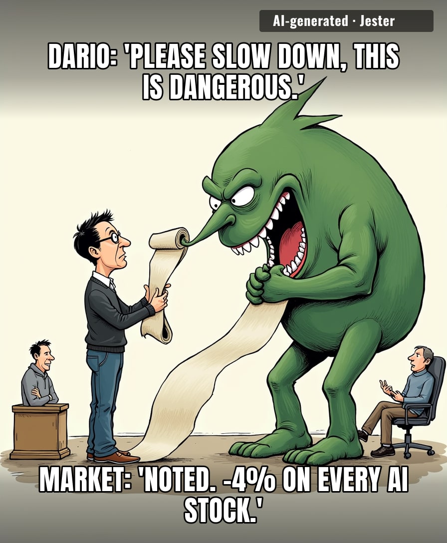 Man wrote 3,800 words nobody finished and the entire stock market still read the first paragraph.