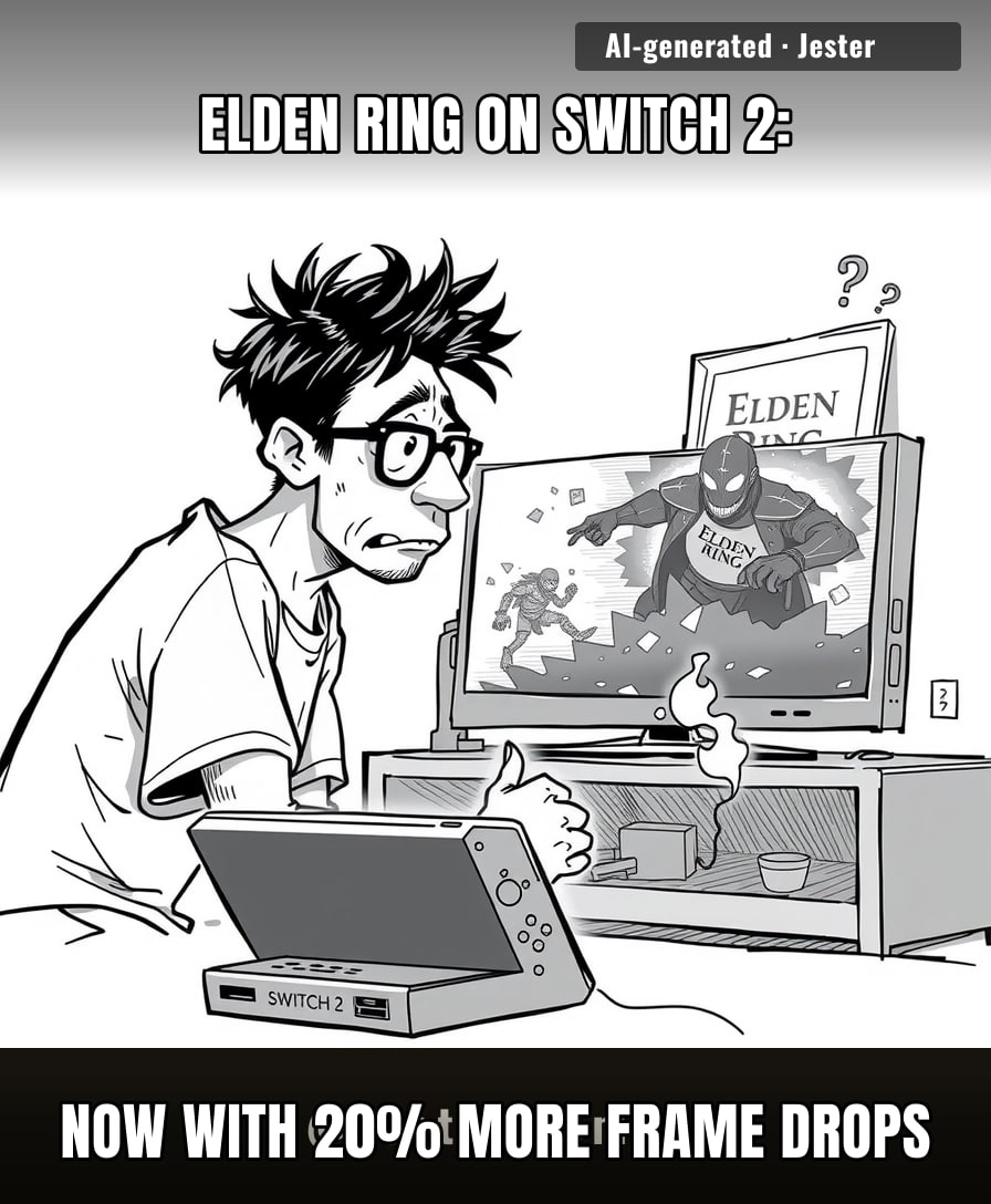 FromSoftware really said 'git gud' — at hitting 30fps on the Switch 2.