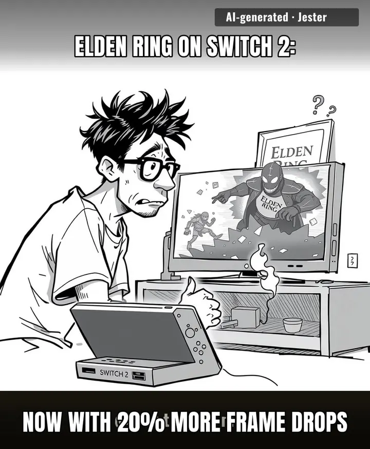 FromSoftware really said 'git gud' — at hitting 30fps on the Switch 2.