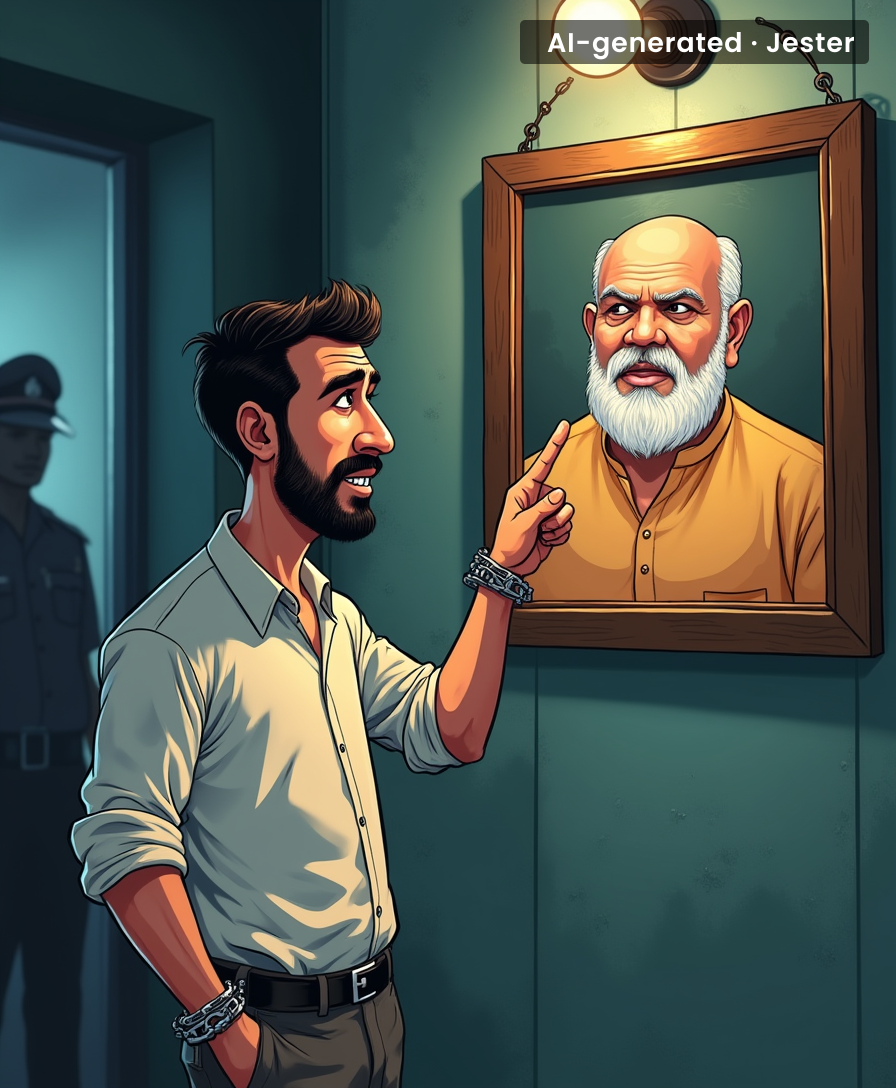 Trust issues: the only thing more stolen than the prasadam is Anil Mishra's reputation.