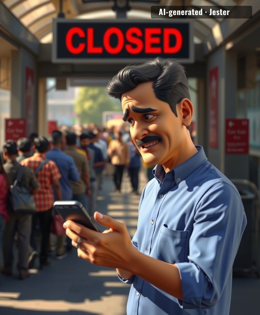 The Delhi Metro has finally found a way to make the city's traffic jams look like a luxury option.