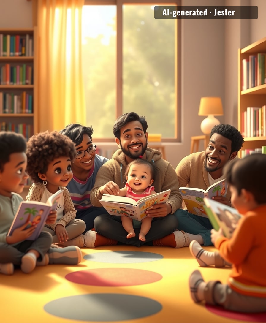 Forget storytime—this weekly dad-date is the real page-turner.