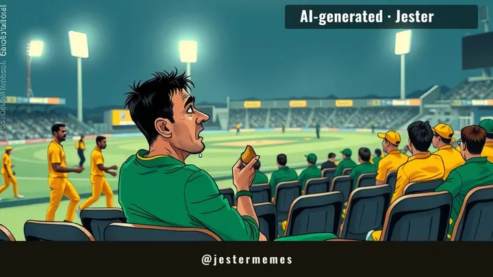 choking is a skill, and South Africa finally got a hold of themselves.