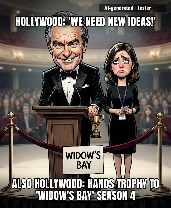 The Emmys aren't a ceremony, they're a recurring calendar invite where the same show brings the same dish and everyone claps anyway.