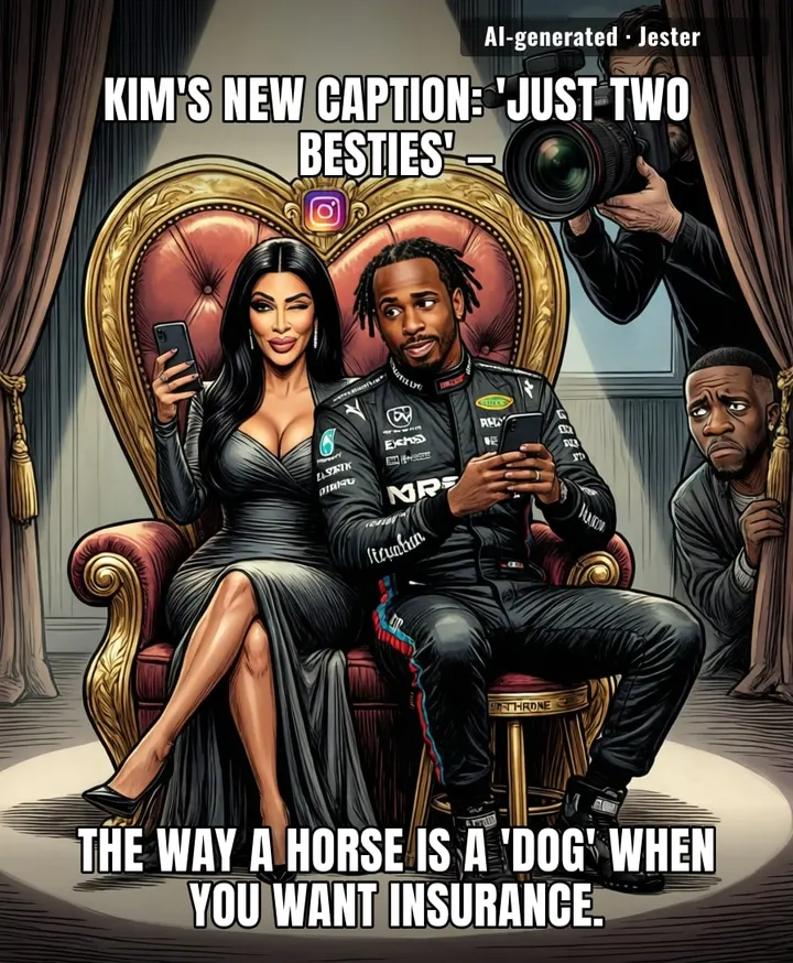 Somewhere, Kanye is already writing a 47-part Instagram saga about this.