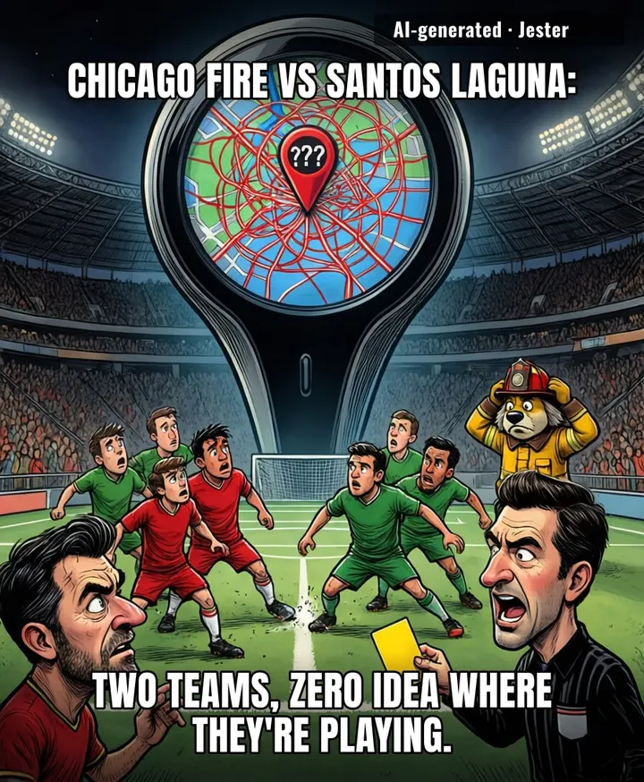 The only thing hotter than Chicago Fire's season is the GPS trying to find the stadium.